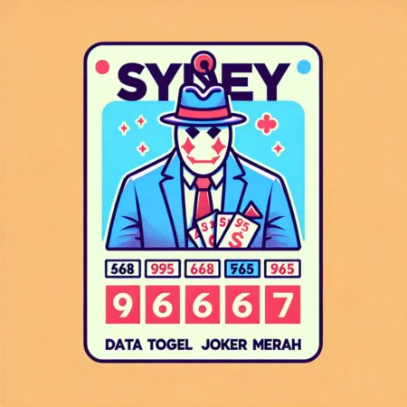 Data Togel Sydney 6D Joker Merah